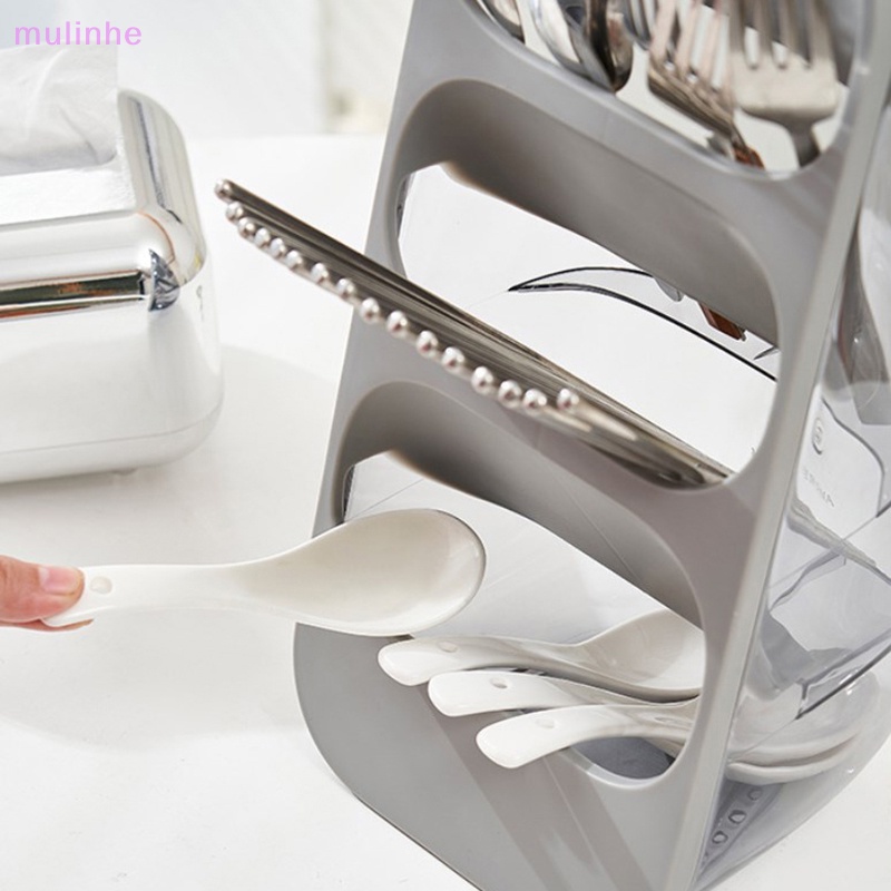 Giá Đựng Muỗng Nĩa Nghiêng 3 Tầng mulinhe vn