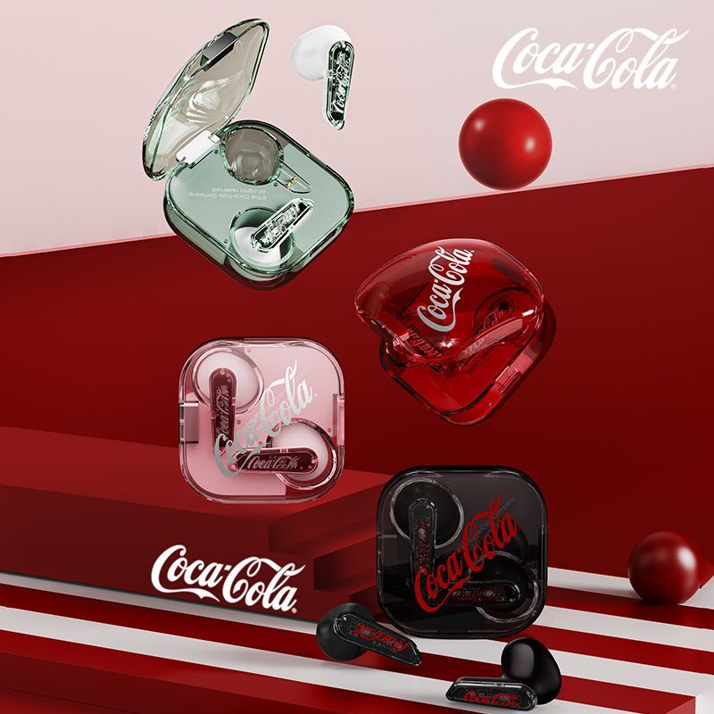 Tai Nghe Nhét Tai Bluetooth Không Dây Chống Ồn Coca-Cola
