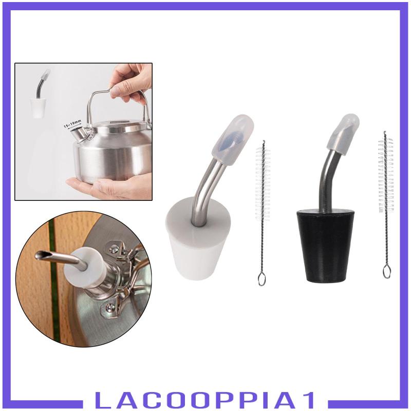 Ấm Trà Có Nắp Đậy Đầu Vòi Mở Rộng Lacooppia1 Dùng Khi Đi Cắm Trại