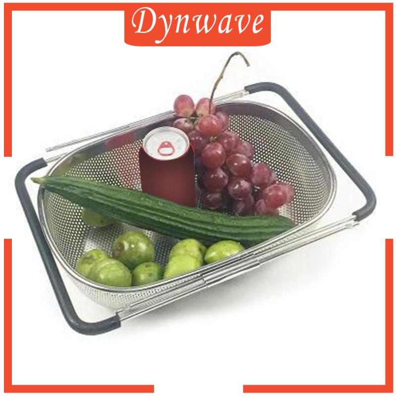 [Dynwave] Miếng Lọc Bồn Rửa Chén Hình Oval Bằng Thép Không Gỉ An Toàn Trên Bồn Rửa