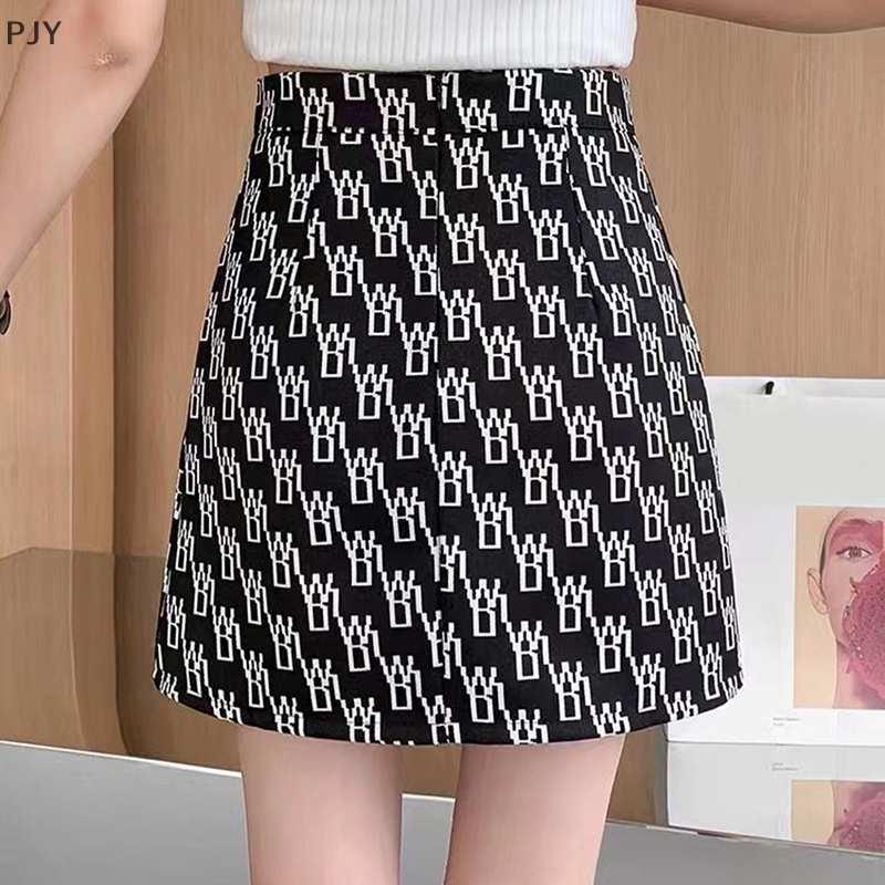 Chân Váy Ngắn Chữ A Lưng Cao Dáng Ôm Thời Trang Xuân Hè 2023 PJ