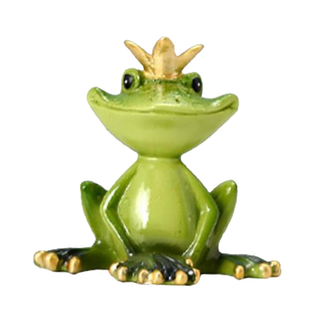 Mô Hình Ếch Tập Yoga Bằng Nhựa Resin Trang Trí Nhà Cửa Sân Vườn