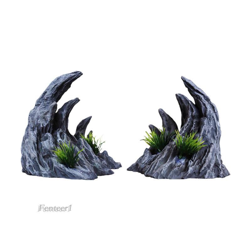 [Fenteer1] Hòn Non Bộ Mô Phỏng Hang Động Trang Trí Bể Cá