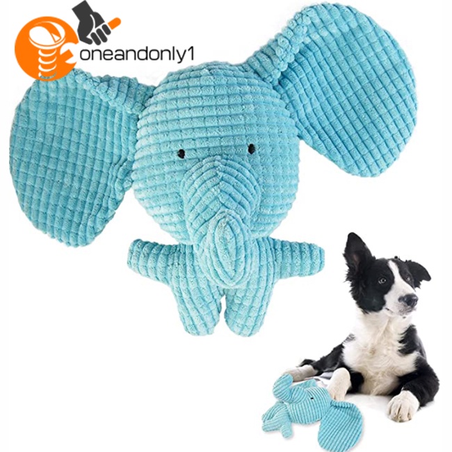 Đồ Chơi Gặm Tương Tác Hình Động Vật Nhồi Bông Cho Thú Cưng Cỡ Vừa / Thỏ / Voi