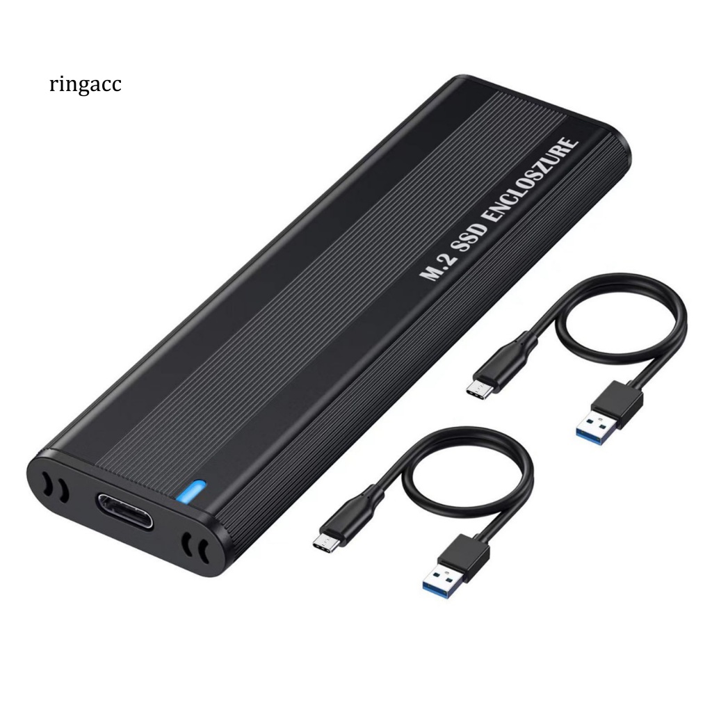 Vỏ Ổ Cứng Ngoài RGA M.2 NVME HDD 10Gbps Type-C / USB3.0 SSD Bằng Hợp Kim Nhôm