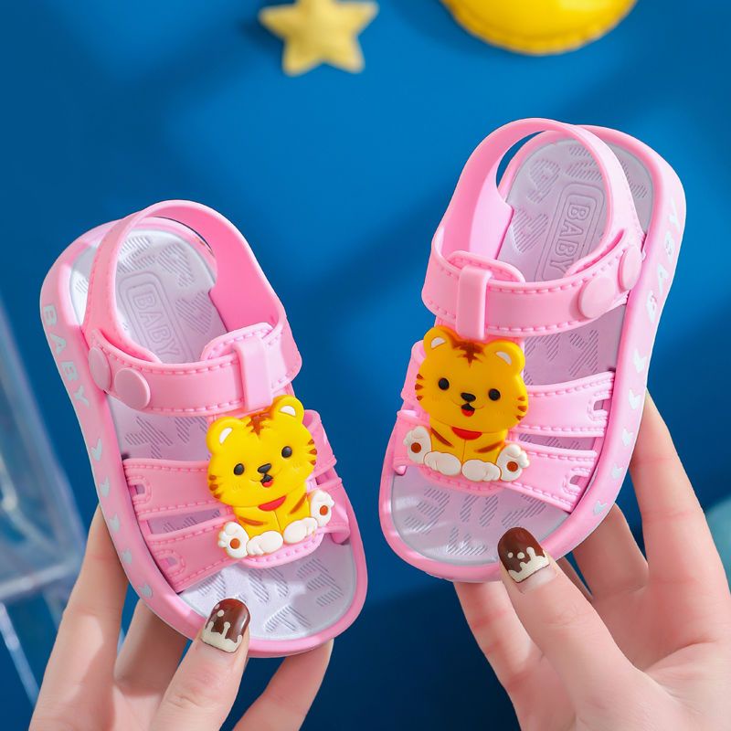 Giày Sandal Đế Mềm Chống Trượt Phong Cách Thời Trang Mùa Hè 2022 Cho Bé 1-3 Tuổi