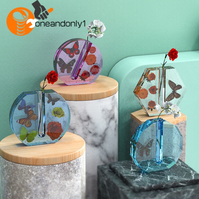 Khuôn Silicone Làm Ống Nghiệm Thủy Canh / Hoa Để Bàn Trang Trí Nhà Ở / Văn Phòng