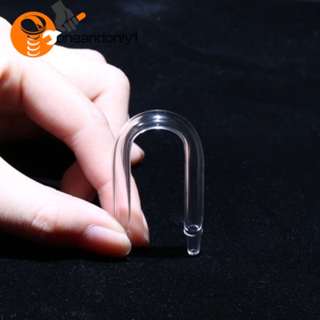 Đầu Nối Ống Khí Co2 Hình Chữ U Bằng Thủy Tinh Trong Suốt Cho Bể Cá