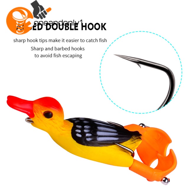 Mồi Cánh Quạt 3d 9cm11g Có Mắt Vịt Dùng Để Câu Cá Nước Mặn