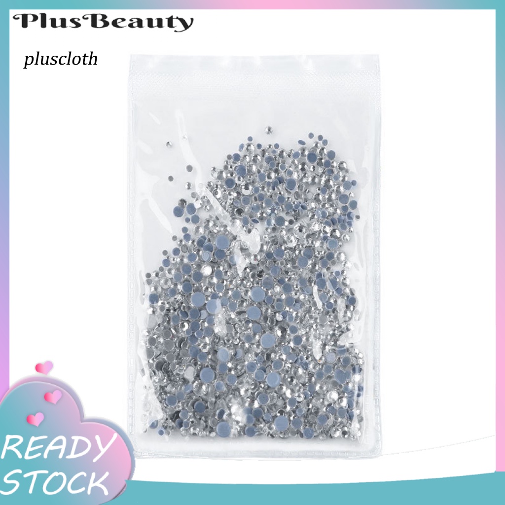 Set 1440 Hạt Đá Thủy Tinh Nhiều Màu Đính Móng Tay