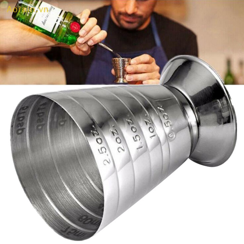 Cốc Đong Bằng Kim Loại 75ml Tiện Dụng Cho Pha Chế Cocktail .