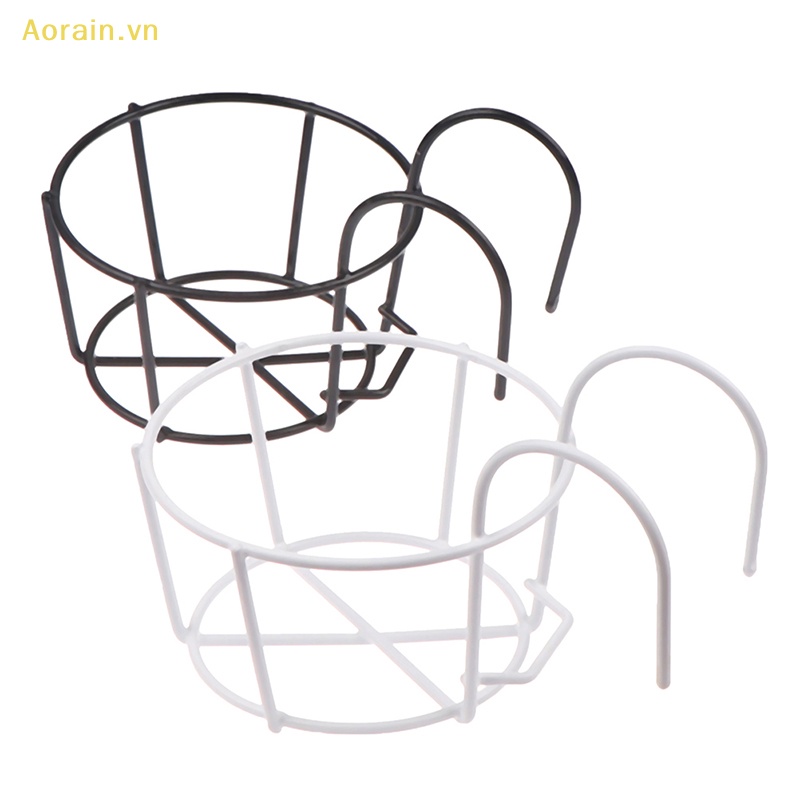 {Aorain} Giá Sắt Tròn Hàng Rào Chắn Chậu Hoa Treo Ban Công Sân Vườn