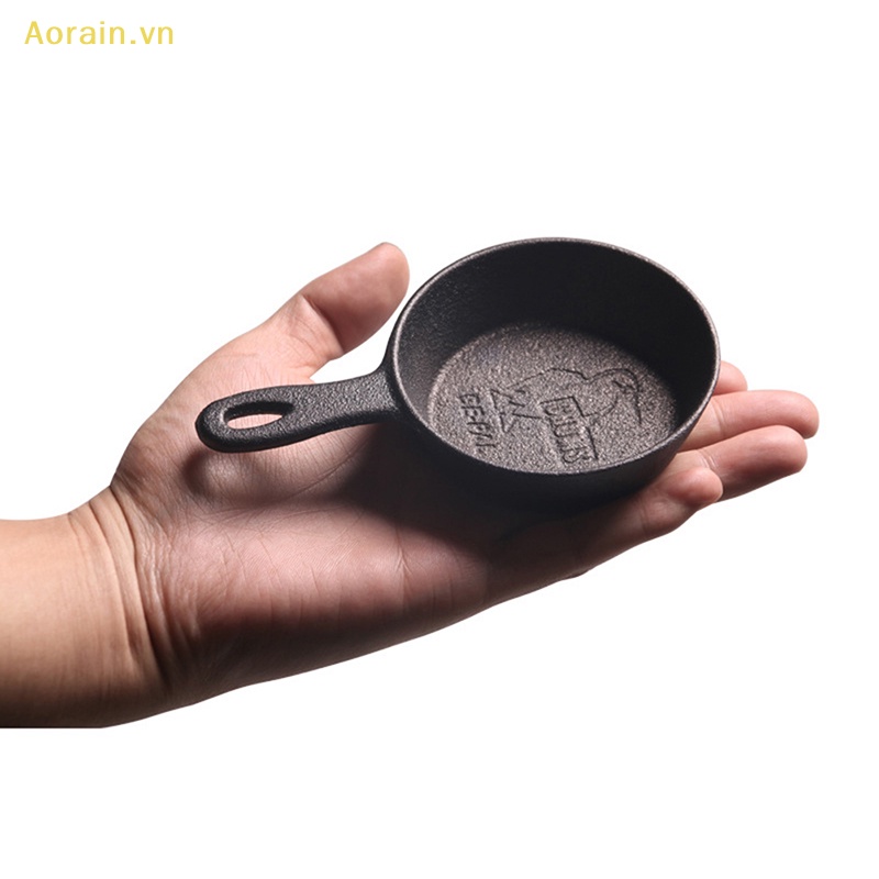 Chảo Chiên Trứng Mini 8.5CM Bằng Sắt Không Dính Tiện Dụng Cho Nhà Bếp