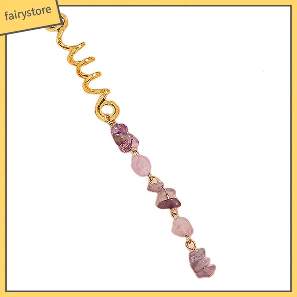 [FRO] Phụ Kiện Tóc Bện Bằng Hợp Kim Tự Nhiên Chống Trượt Phong Cách Dân Tộc Cổ Điển Hạt Cườm Dreadlock