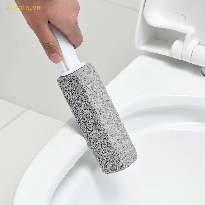 {Aorain} Bàn Chải Làm Sạch Toilet Phòng Tắm Bằng Đá Bọt Biển Pumice.