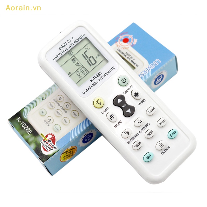 Điều Khiển Từ Xa Không Dây K-1028E AC Màn Hình LCD Cho Máy Lạnh
