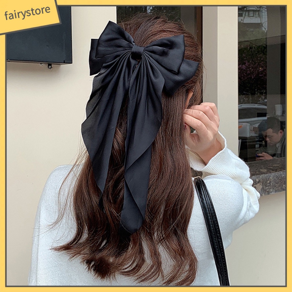Kẹp Tóc Hình Nơ Siêu Bền Thoải Mái Cho Nữ