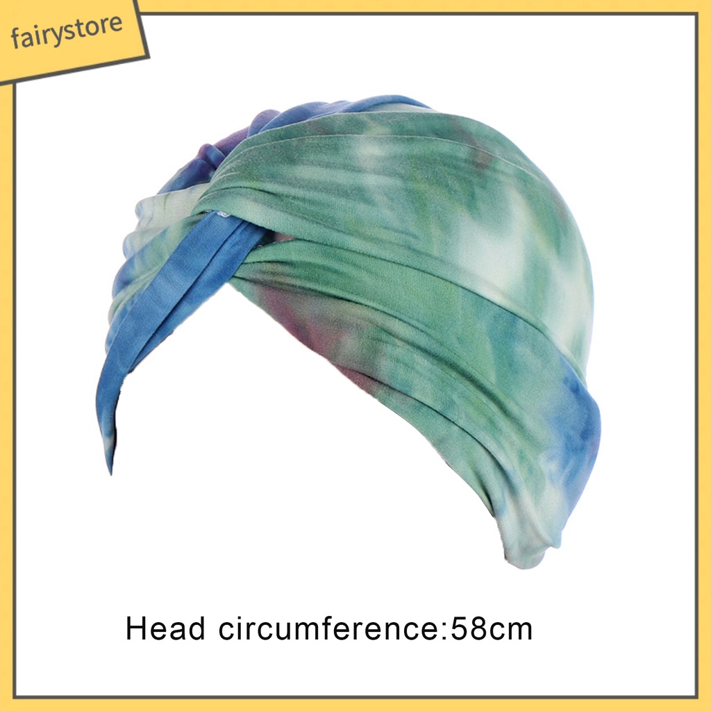 Khăn Quấn Đầu Bằng Vải Sợi Sữa Không Phai In Hoa Dành Cho Nữ Mặc Hàng Ngày