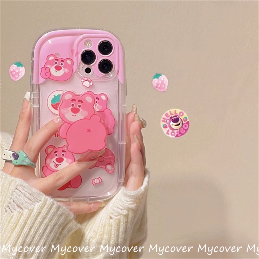 Ốp Điện Thoại Silicone Mềm Chống Sốc In Hình Gấu Cho iPhone 11 12 13 14 Pro Max X Xr Xs 8 7 6 Plus SE 2020
