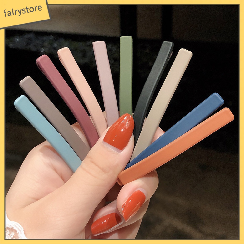 Set 10 Kẹp Tóc Co Giãn Cố Định Tóc Chống Nứt / Nứt Nẻ Tiện Dụng Cho Nữ