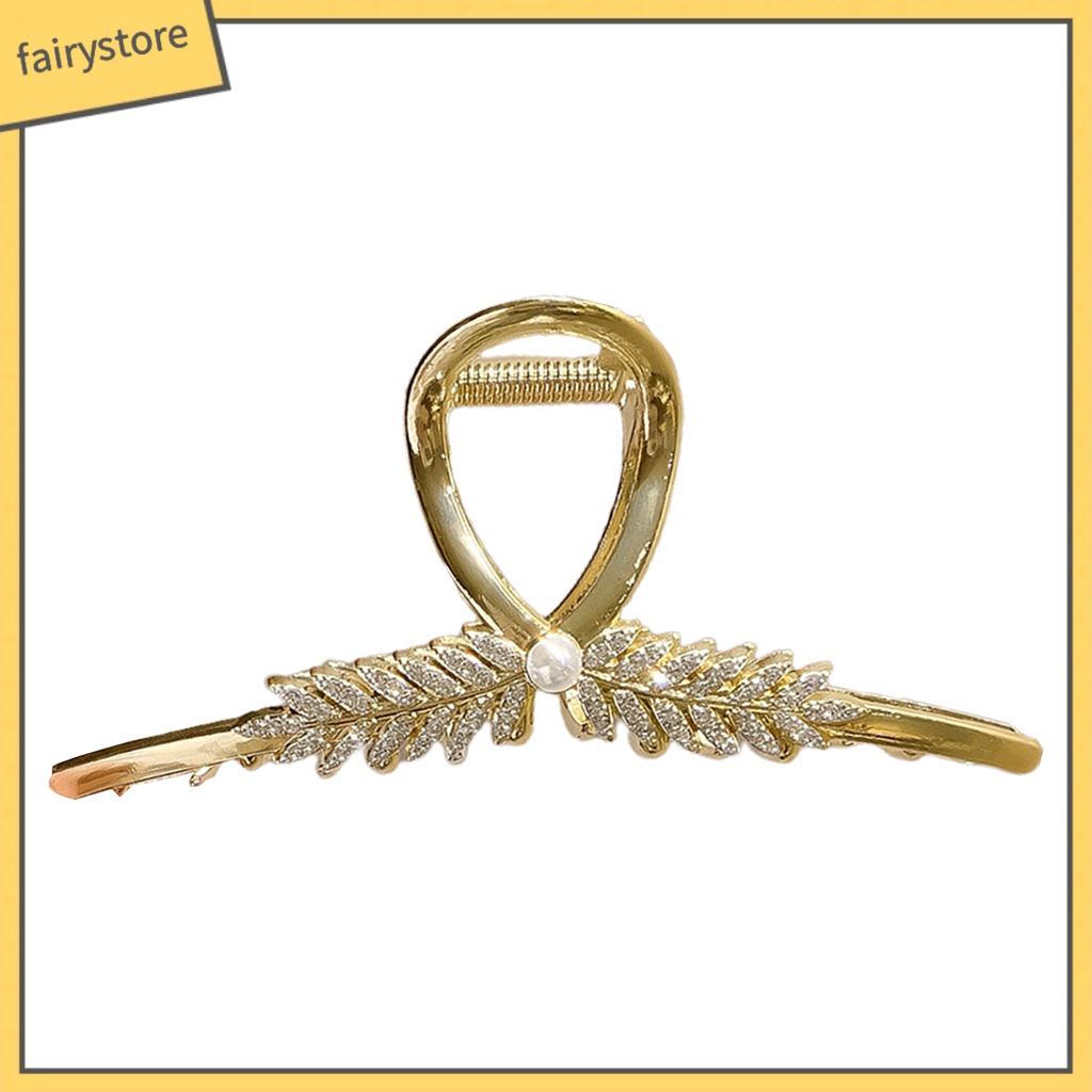 Kẹp Tóc Hình Gai Đính Đá Sang Trọng Chống Trượt Cho Nữ