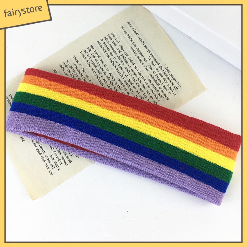 Băng Đô Dệt Kim Unisex Mềm Mại Co Giãn Thoáng Khí Màu Trơn Thời Trang