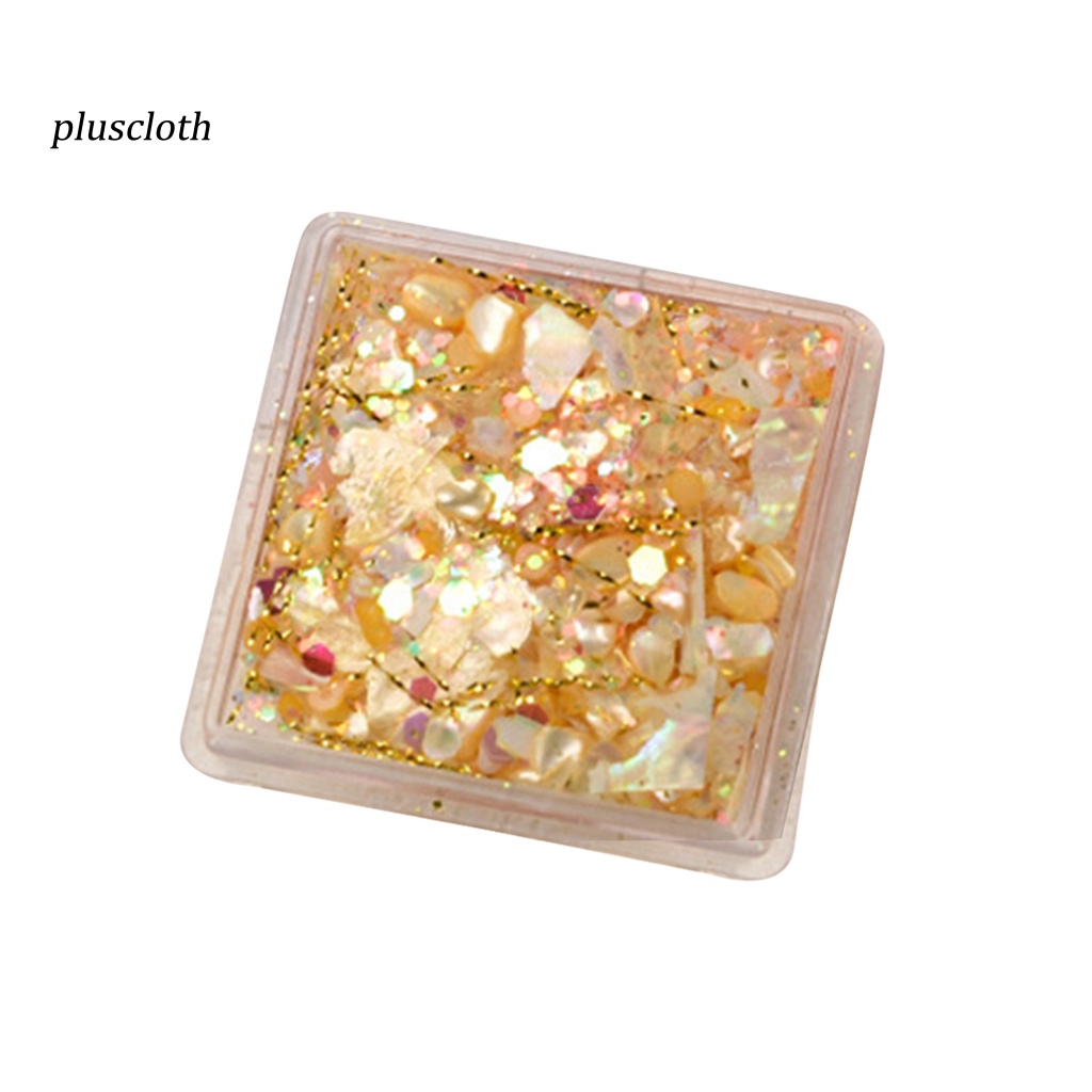 1 Hộp Sequin Lấp Lánh Siêu Mỏng Trang Trí Móng Nghệ Thuật DIY