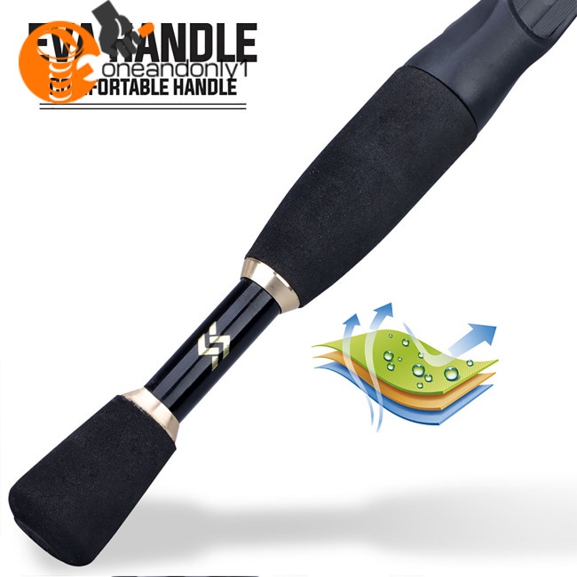 Cần Câu Cá Bằng Sợi Carbon Siêu Nhẹ Siêu Ngắn 1.8 / 2.1 / 2.4