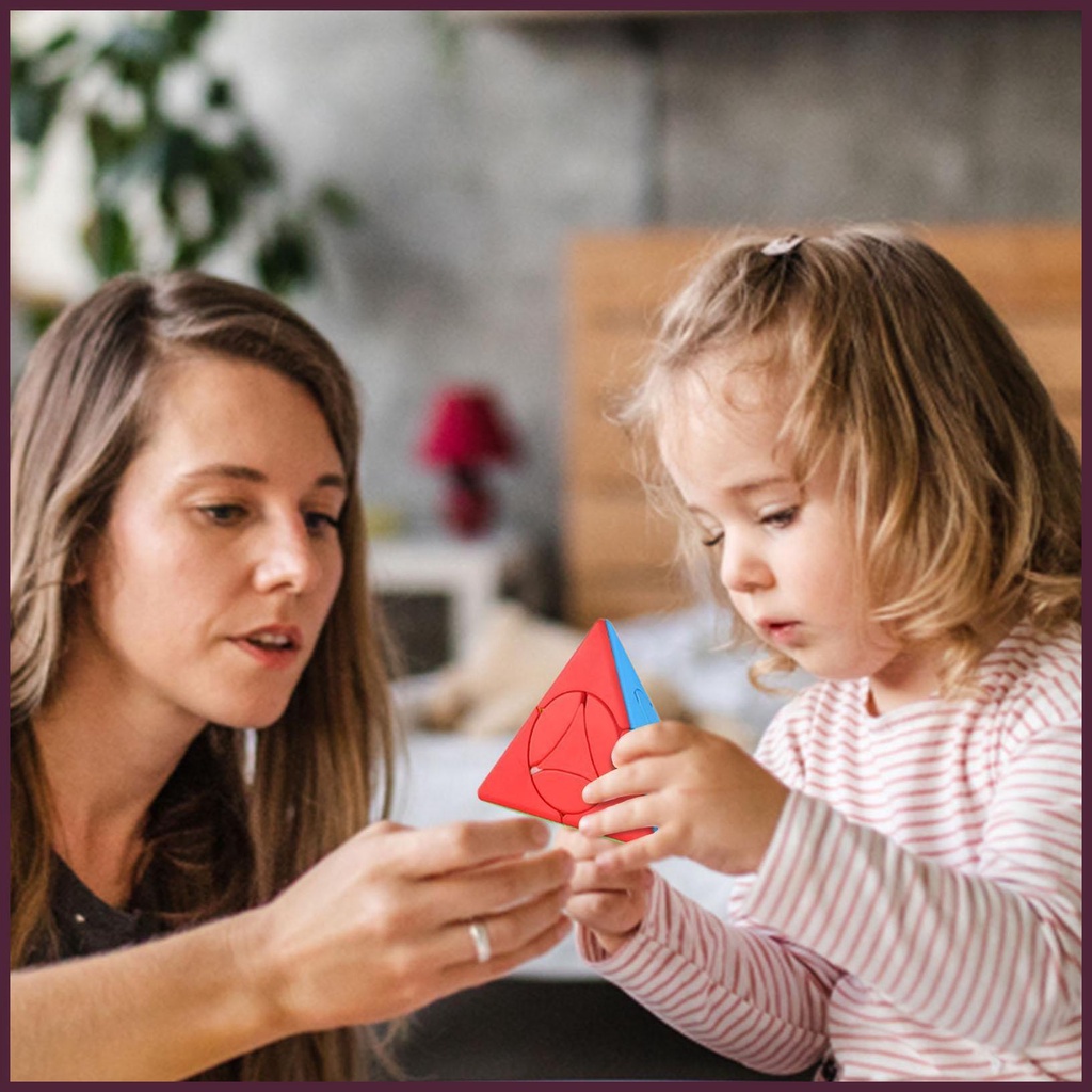 Đồ Chơi Xếp Hình Kim Tự Tháp Montessori Độc Đáo Cho Trẻ Em