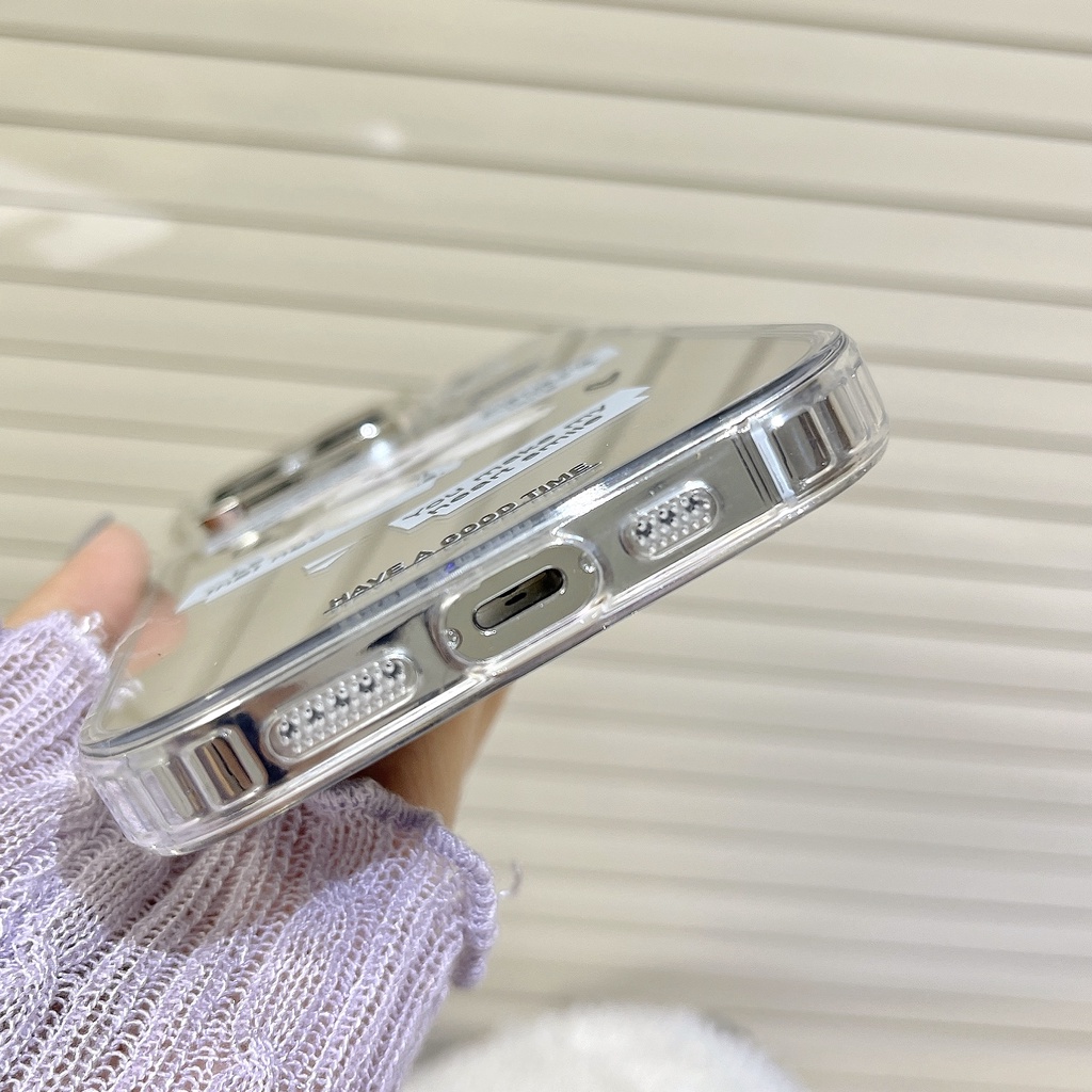 Ốp Điện Thoại Chống Sốc Tráng Gương Cho iPhone 14 Pro Max iPhone 13 13pro 13prm iPhone 11 7Plus 8Plus Xr XS 12 Pro Max