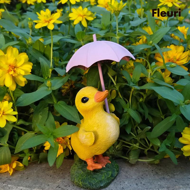 Tượng Vịt Sống Động Trang Trí Sân Vườn