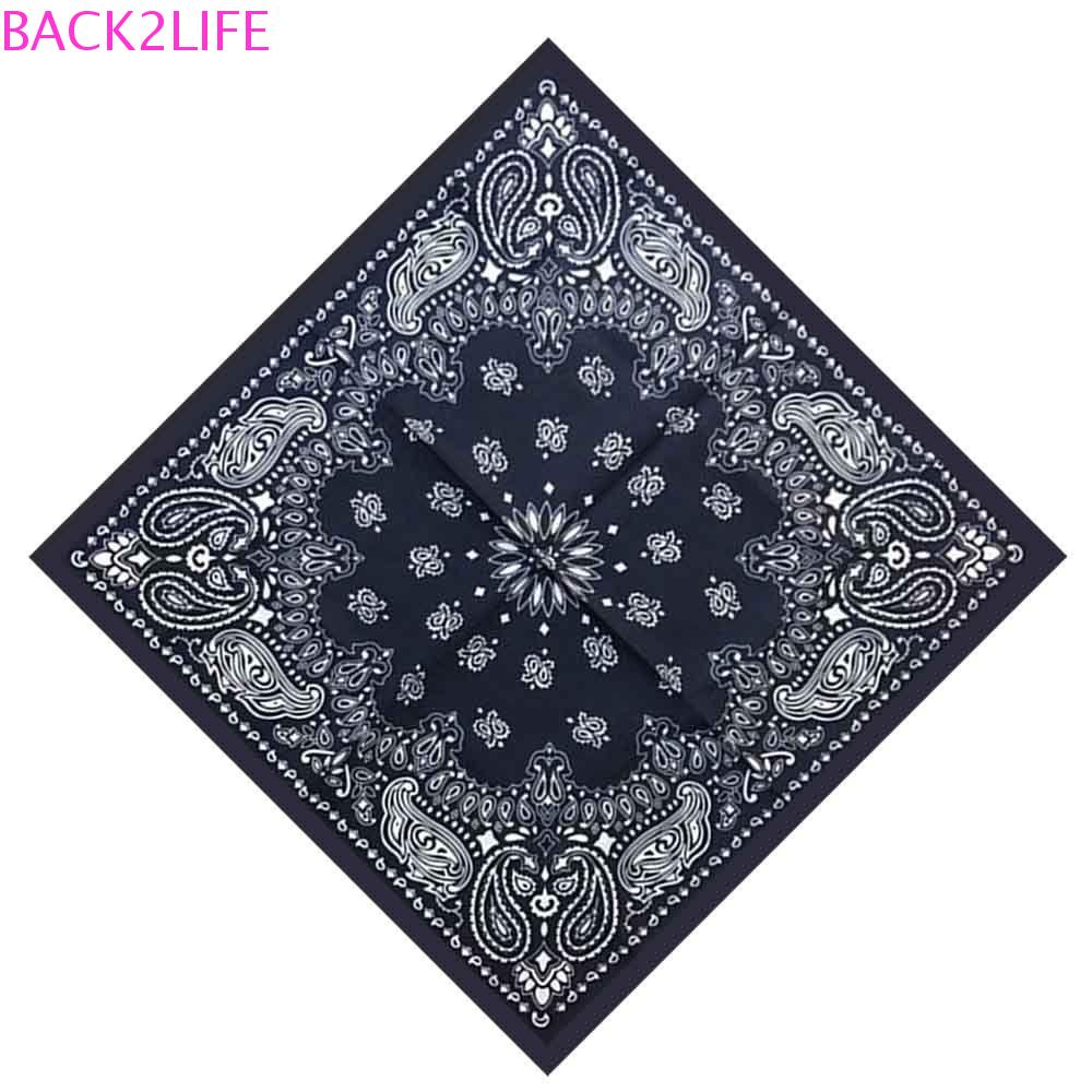 Khăn Tay / Khăn Quàng Cổ / Cổ Thể Thao 55cm * 55cm In Họa Tiết Graffiti Phong Cách B-Boyin Cho Nữ 2Lie