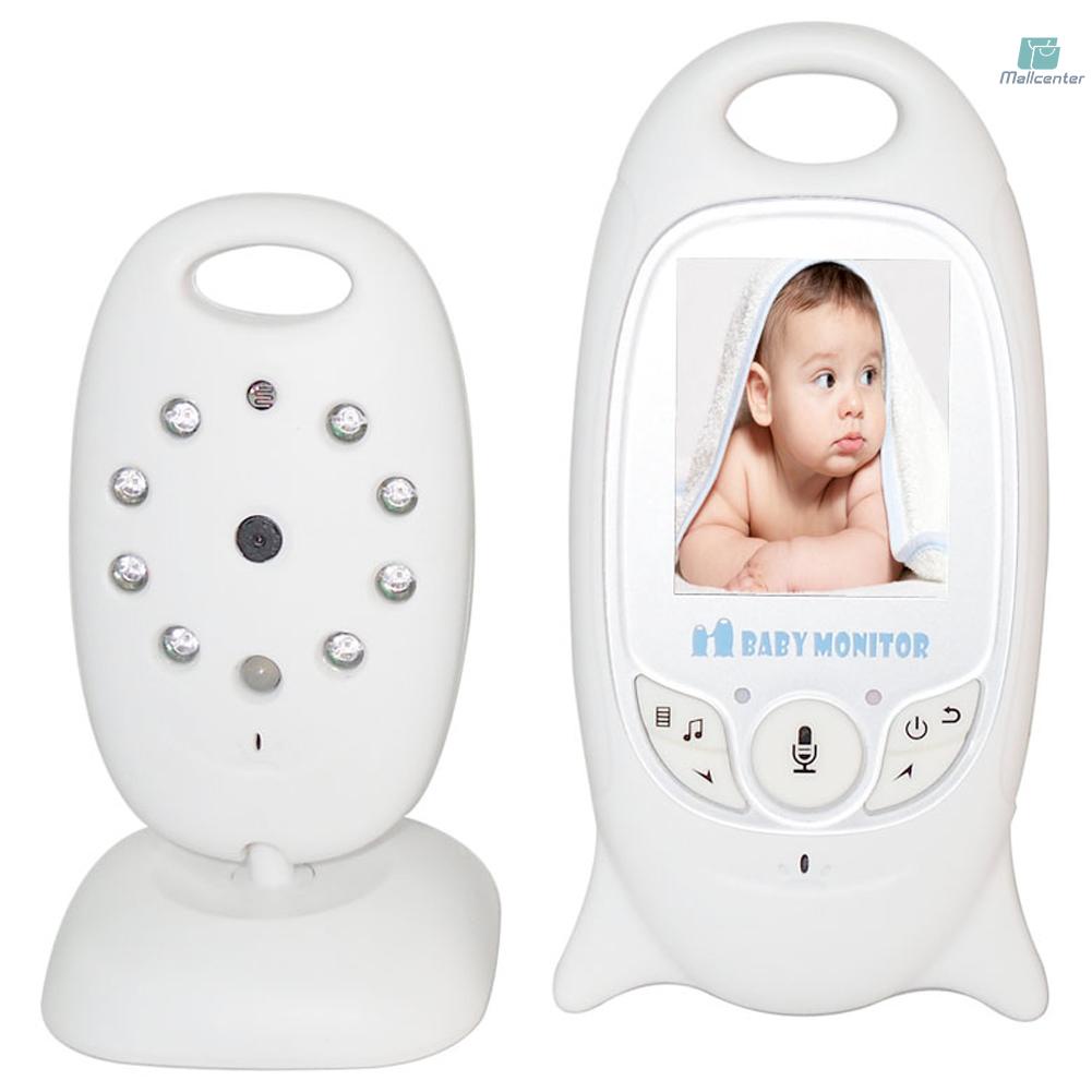 VB601 Wireless Video and Audio Baby Sleeping Monitor Rechargeable Battery Nanny Camera 2in Display Mini Infant Monitoring Device