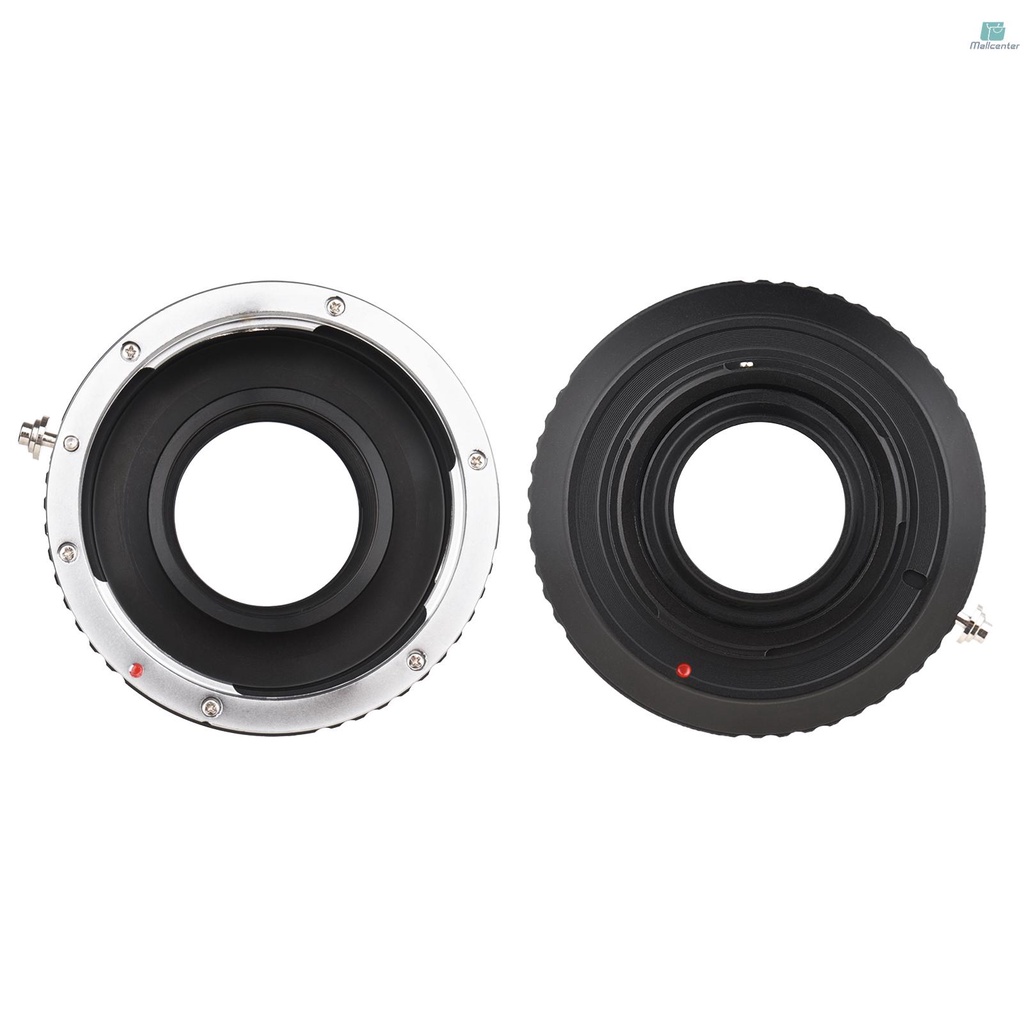 EF-M4/3 Camera Lens Mount Adapter Ring Focus Reduce Aperture Enlarge Replacement for  EF Lens to Panasonic DMC-DX85/GH4/GH5/GF1 for Olympus E-M5/E-M10/E-PL1/E-M10II/ PEN-F/E-PL3 M4/3 Mount Cameras