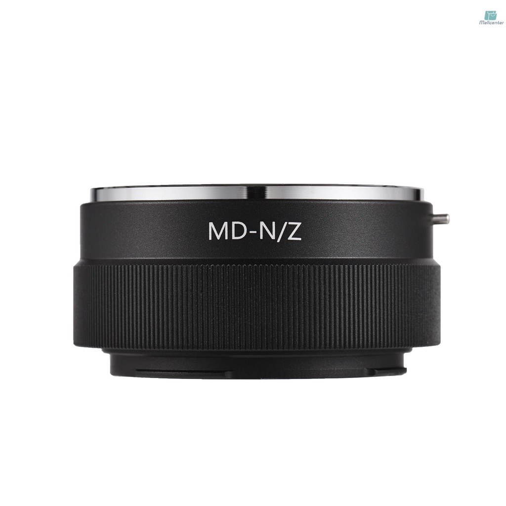 Manual Lens Mount Adapter Ring Aluminum Alloy for Minolta MD MC Mount Lens to  Z5/Z6/Z7/Z50 Z-Mount Mirrorless Camera