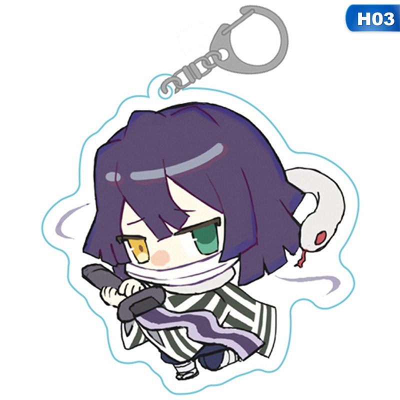 Tmdbyx  Móc Khóa Hình Nhân Vật Kimetsu No Yaaiba Dễ Thương Độc Đáo