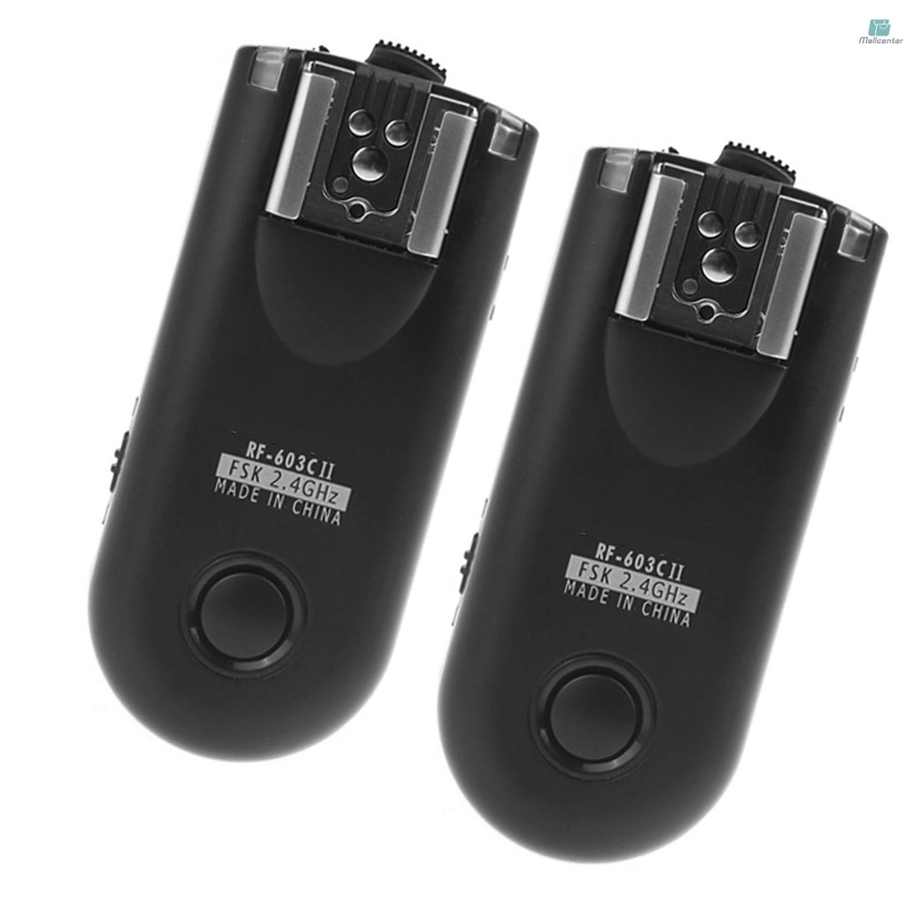 RF-603C II Wireless Remote Flash Trigger C3 Replacement for  5D 1D 50D