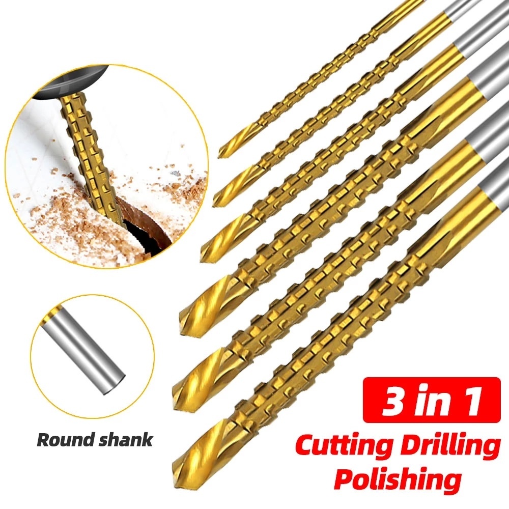 1 Mũi Khoan Xoắn Ốc HSS Cho Máy Khoan Cắt Gỗ