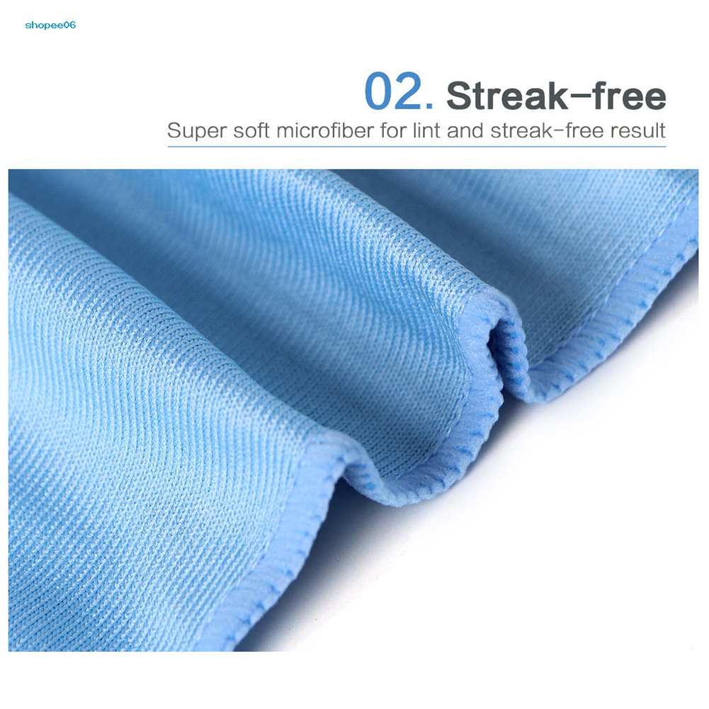 Khăn Lau Kính Chắn Gió Xe Hơi Chất Liệu Microfiber