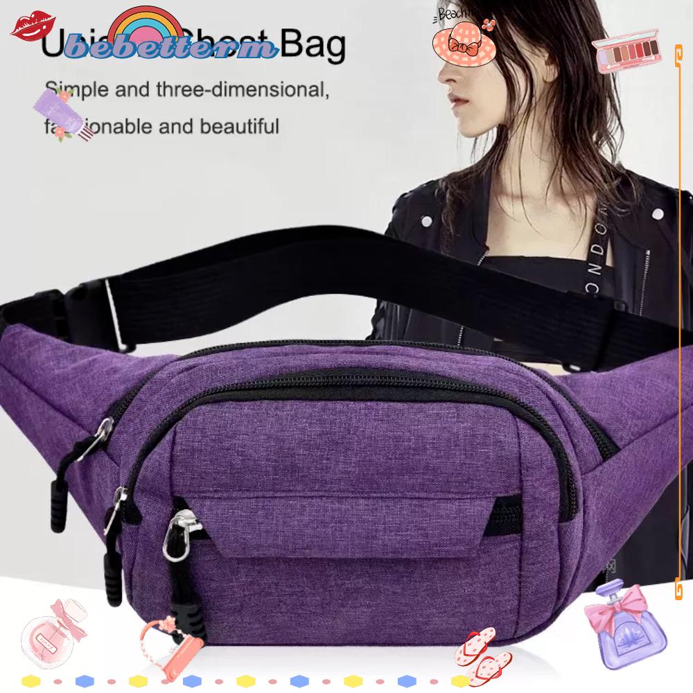 Ví Đeo Hông Có Khóa Kéo Thời Trang Du Lịch