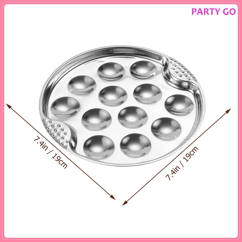 Khay Nướng Bánh Bằng Thép Không Gỉ 19x19cm Ulran.Vn