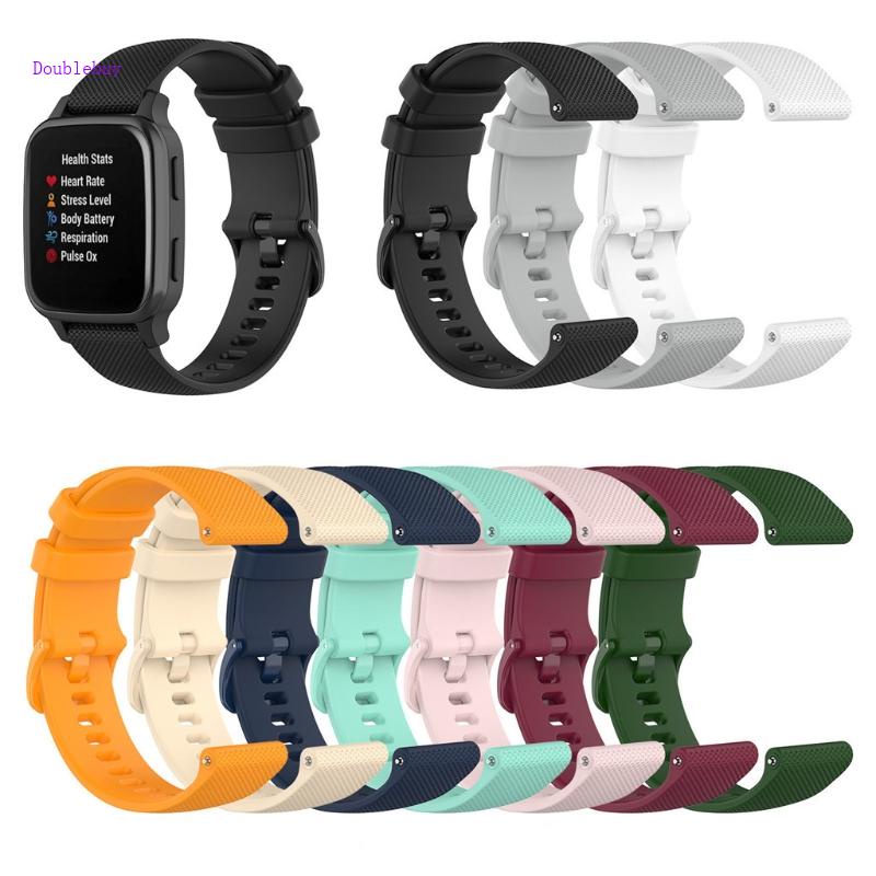 Dây Đeo Cổ Tay Thoáng Khí Chống Trầy Xước 20mm Cho Venu Sq