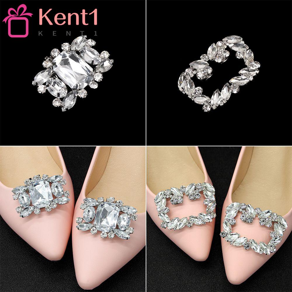 Khóa Kẹp Giày Hình Vuông Ket1 Dành Cho Bạn Nữ Trong Tiệc Cưới