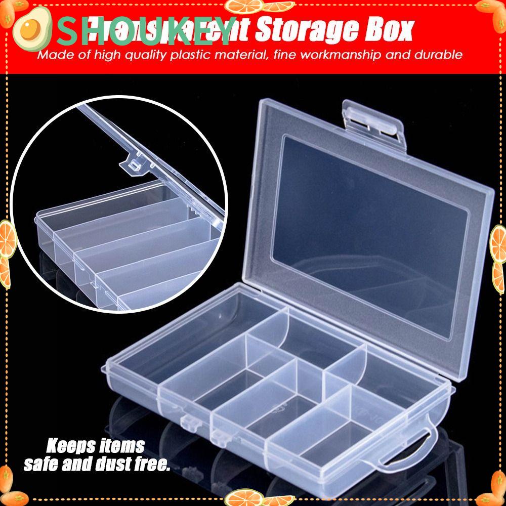 Hộp Nhựa Trong Suốt Hình Vuông Đựng Đồ Dùng Tiện Lợi Ốp