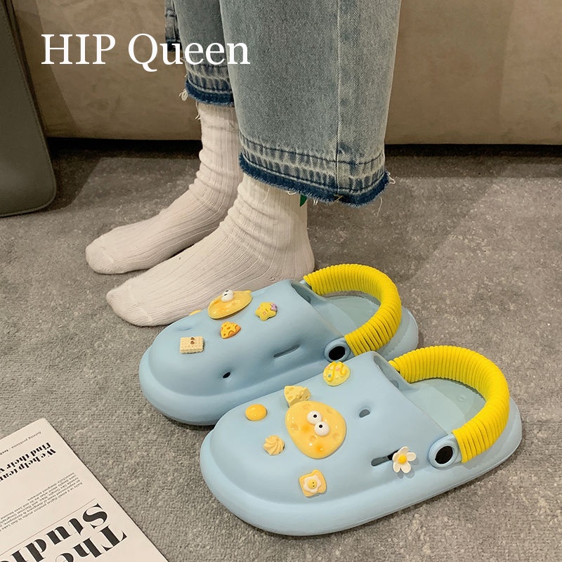 HQ dép dép nữ dép bánh mì nữ dép bánh mì nữ Chống Trượt 6908