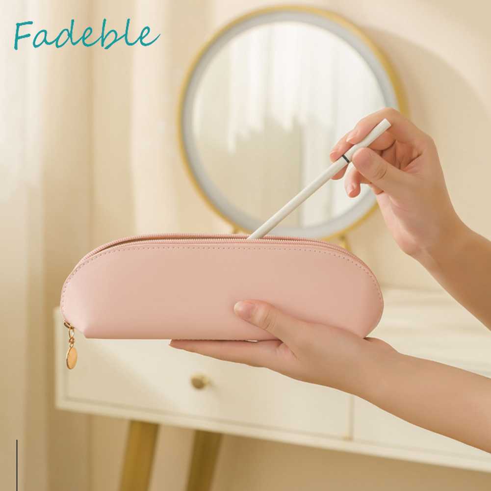 Set 2 Túi Da PU Đựng Đồ Trang Điểm Sức Chứa Lớn Tiện Lợi Dành Cho Nữ