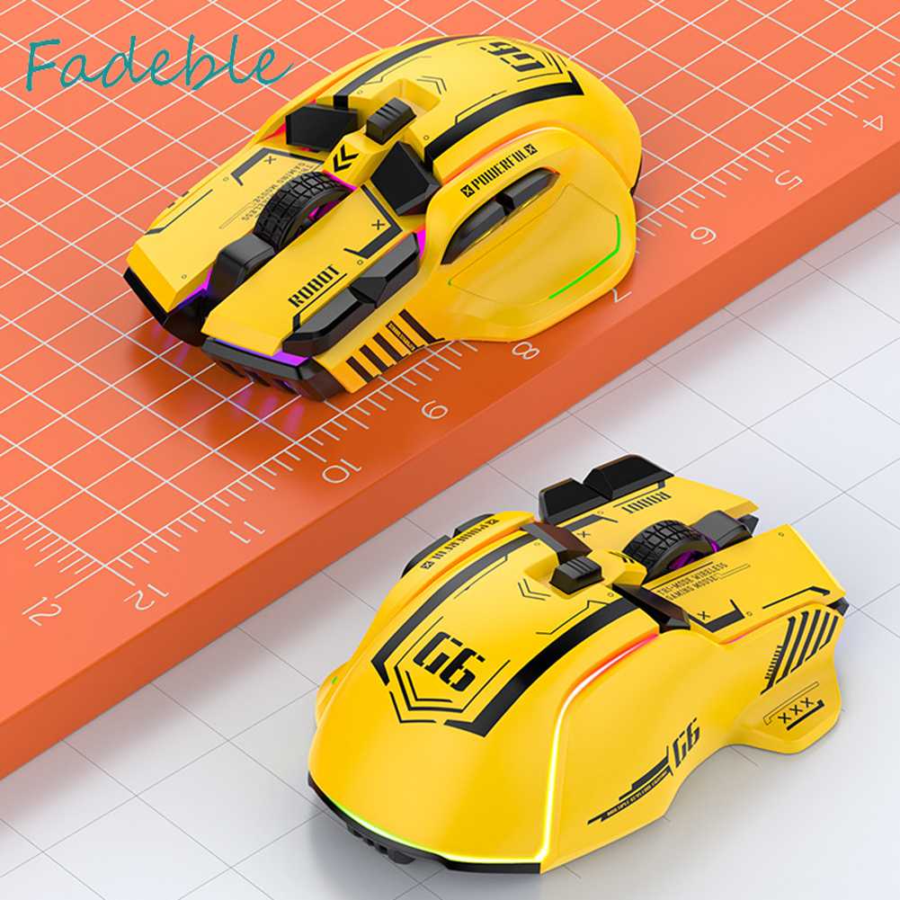 Chuột Bluetooth 2.4G Có Đèn RGB 500mAh