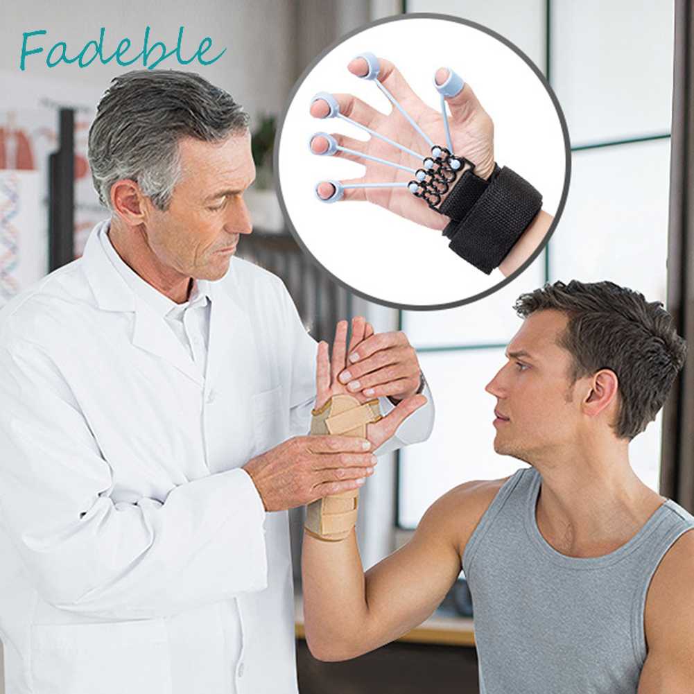 Dụng Cụ Nới Rộng Ngón Tay 5 Ngón Bằng Silicone Di Động Hỗ Trợ Luyện Tập Gym