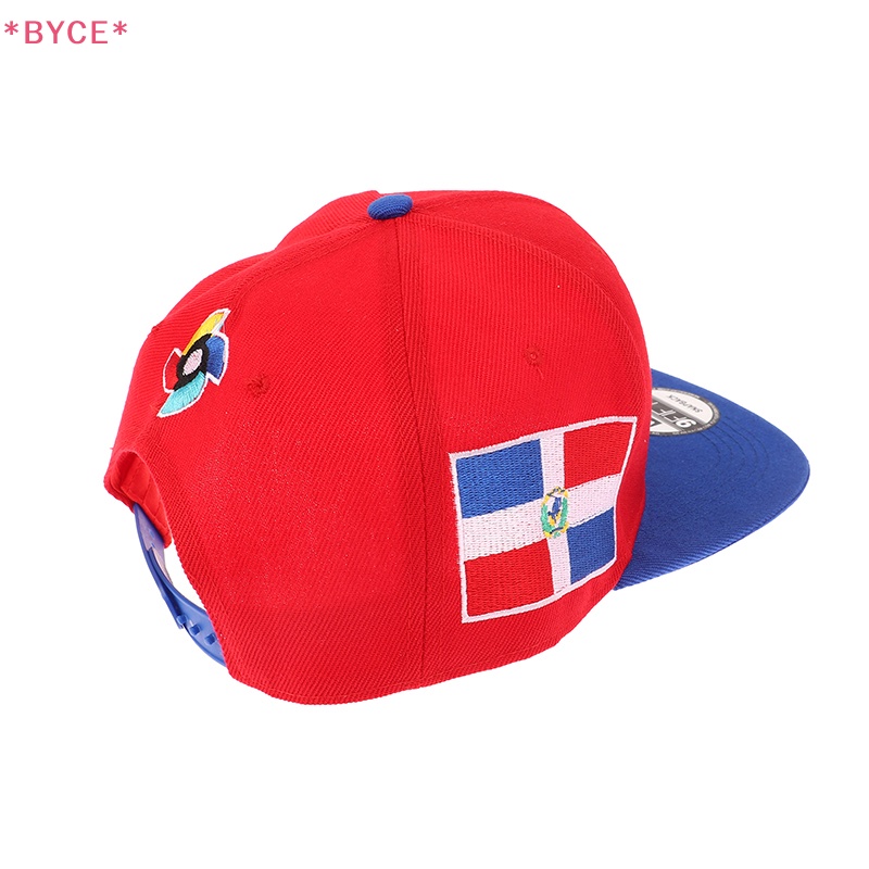 Byce &gt; Mũ Lưỡi Trai Vành Phẳng Che Nắng Màu Đỏ / Đen Phong Cách Hip Hop Mới Bảo Vệ Toàn Diện Cho Nam