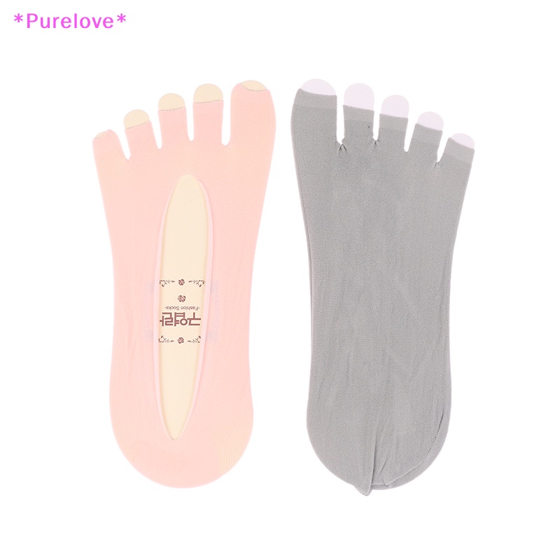 1 Đôi Tất Hở Ngón Mềm Mại Thoáng Khí Cho Nữ Mới
